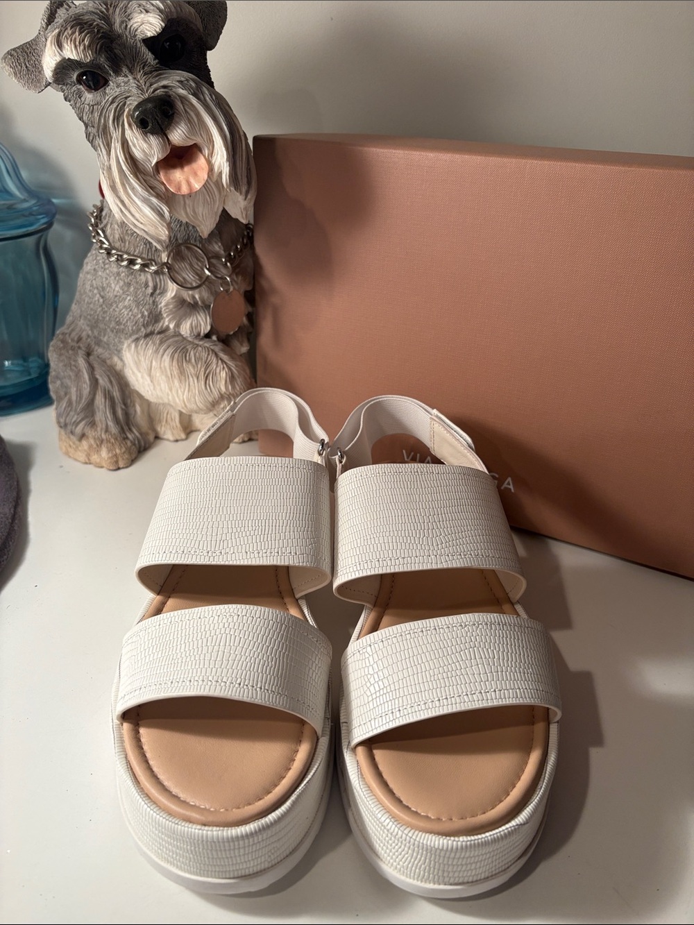 Via Spiga Gabourney2 blanc le sandal NIB